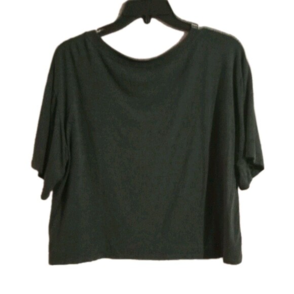 Aries T-Shirt Life Clothing Company Size Medium Crop Top Grey Short Sleeves - Picture 3 of 3